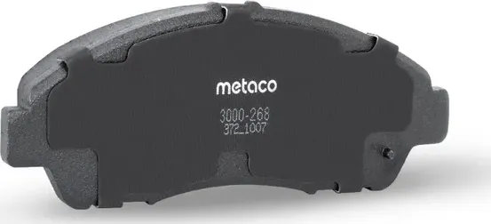 Колодки тормозные передние к-кт (Metaco). Артикул 3000268