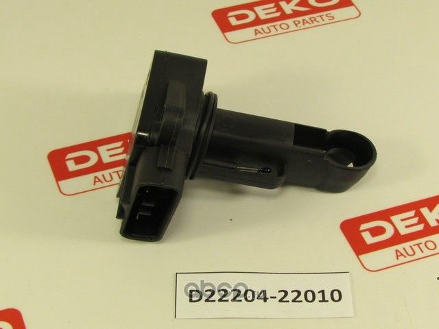 Датчик расхода воздуха Toyota 1/2NZ-FE 1SZ-FE 1/2AZ-FE/FSE 1ZZ-FE 1/3MZ-FE 1GR-F (Deko). Артикул D2220422010