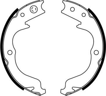 Тормозные колодки (стояночная тормозная система) ABE. Артикул C07013ABE