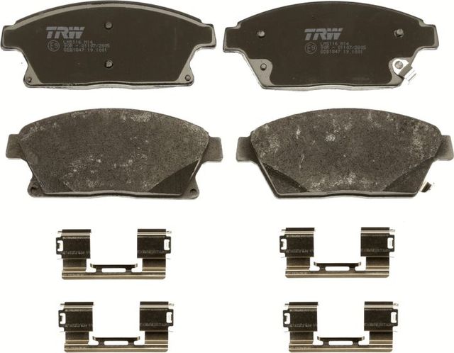 Тормозные колодки TRW COTEC. Артикул GDB1847