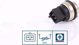 Датчик температуры охлаждающей жидкости Nissens (Латунь). Артикул 207032