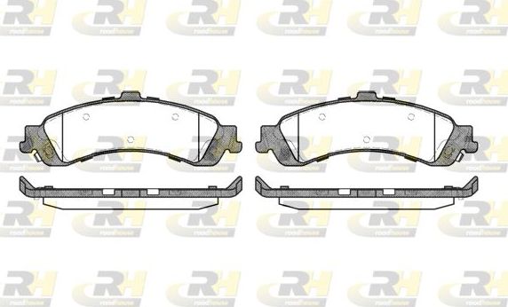 Тормозные колодки RoadHouse. Артикул 2809.02