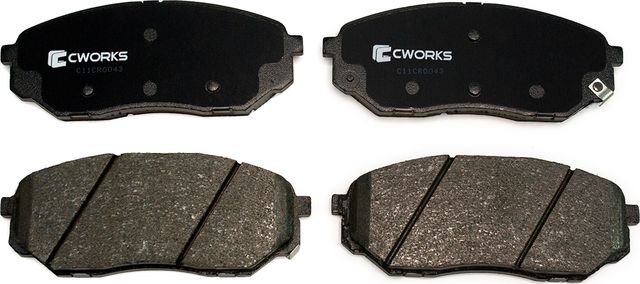 Тормозные колодки Cworks передние для Hyundai Santa Fe IV 2018-2026. Артикул C11CR0043