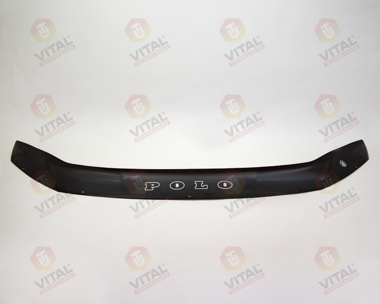 Дефлектор VT52 для капота Volkswagen Polo VI седан 2020-2026. Артикул VW58VT