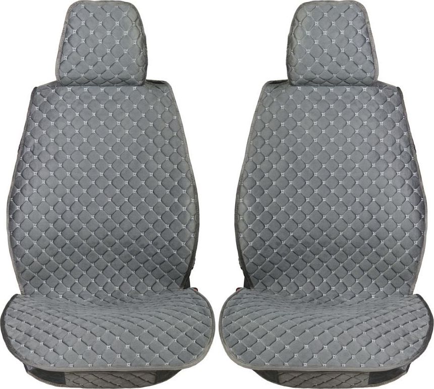 Накидки Seintex каркасные Classic Romb на сидения, цвет Серый. Артикул 317692
