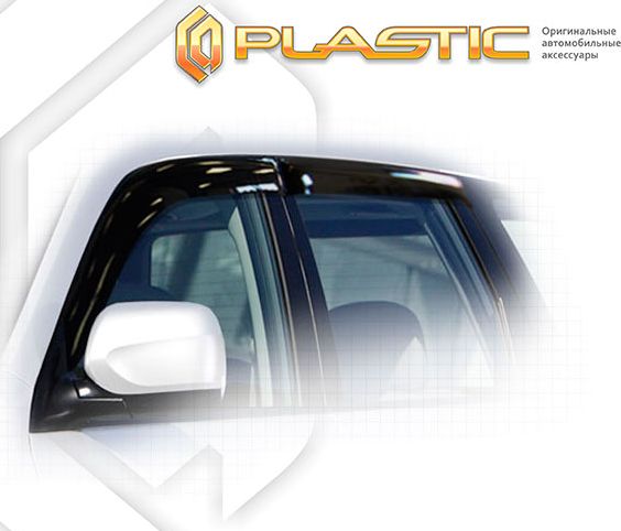 Дефлекторы СА Пластик для окон (Classic полупрозрачный) Subaru Forester 2008-2012. Артикул 2010030303079