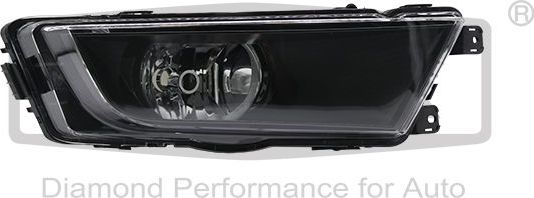 Фара противотуманная DPA правая для Skoda Octavia A7 2012-2019. Артикул 99411508402