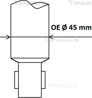 Амортизатор KYB (Каяба) Excel-G задний для Volkswagen Caddy V 2021-2026. Артикул 3418018