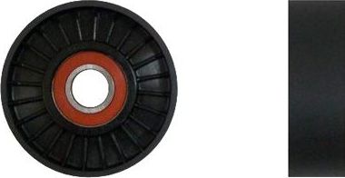 Натяжной ролик (натяжитель) приводного поликлинового ремня Denckermann (полимерный материал). Артикул P222012