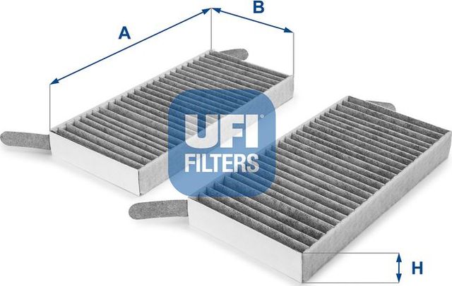 Салонный фильтр UFI для Renault Laguna III 2007-2015. Артикул 54.173.00