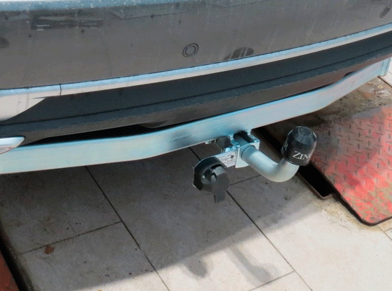 Фаркоп ZincaR оцинкованный для Changan CS95 2023-2026. Артикул ZC101A