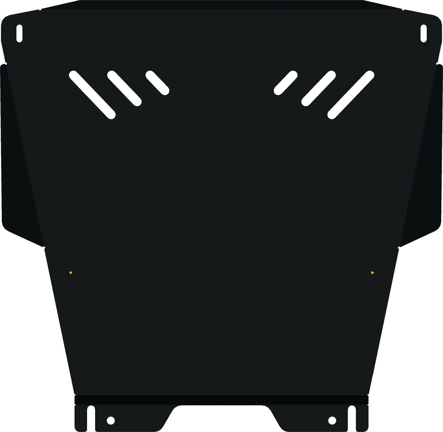 Защита Alfeco для картера и КПП Toyota Raum II 2003-2011. Артикул ALF.24.87