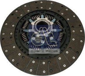 Диск сцепления DT Spare Parts для Volvo  FMX 1998-2026. Артикул 2.30293