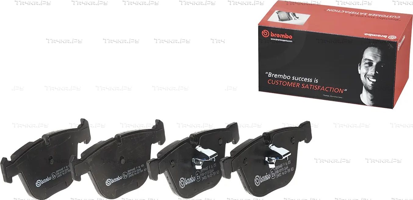 Тормозные колодки Brembo задние для BMW X6 II (F16) 2014-2019. Артикул P 06 050