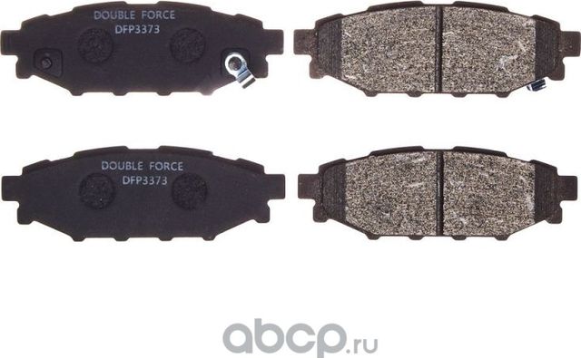 Колодки тормозные дисковые (Double Force) Double Force. Артикул DFP3373
