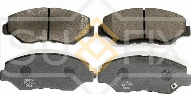 Колодки тормозные дисковые | перед прав/лев | (Sufix). Артикул SX-1172