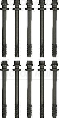 Комплект болтов ГБЦ Victor Reinz для Mitsubishi Delica IV 1995-2002. Артикул 14-55016-01