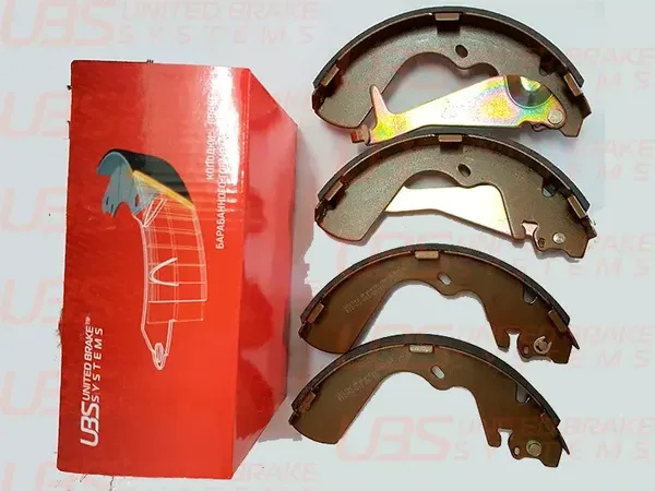 Колодки тормозные барабанные задние (UBS). Артикул B1203015