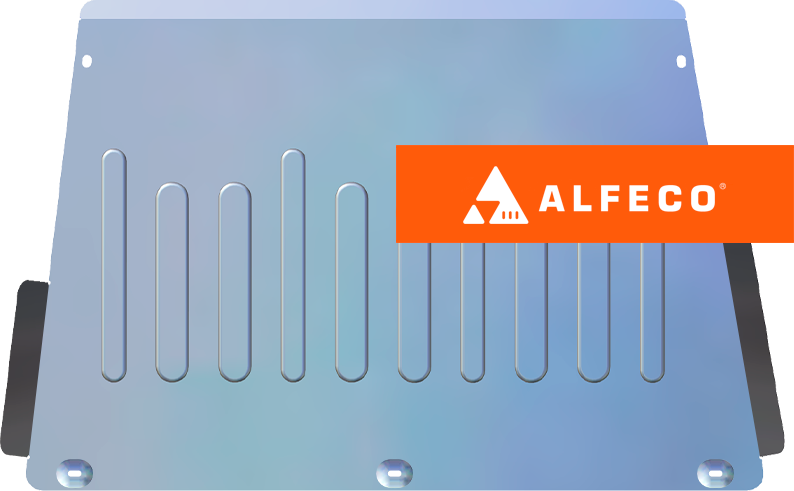 Защита алюминиевая Alfeco (4мм) для картера Toyota Lite Ace 4WD 2008-2020. Артикул ALF.24.08 AL4