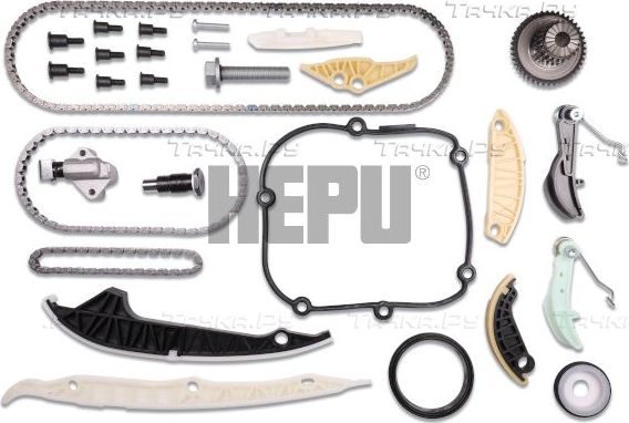 Цепь ГРМ Hepu для Volkswagen Polo V 2014-2026. Артикул 21-0407
