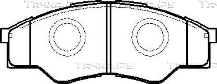 Тормозные колодки HSB. Артикул HP5266