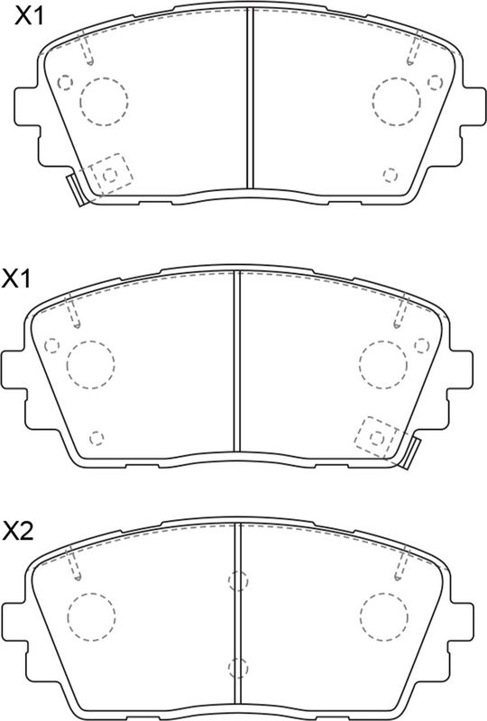 Тормозные колодки NiBK. Артикул PN0580