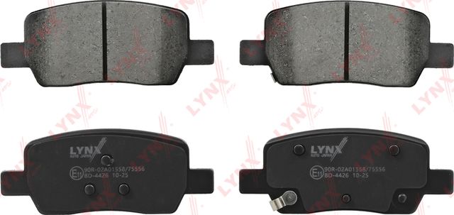 Тормозные колодки LYNXauto задние для Kia Sorento IV 2020-2026. Артикул BD-4426