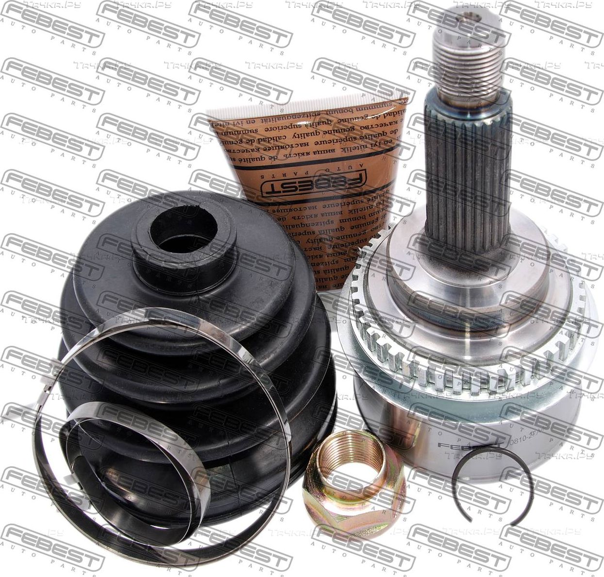 Шрус наружный (граната) Febest передний для Subaru Forester II 2003-2007. Артикул 0810-027A44