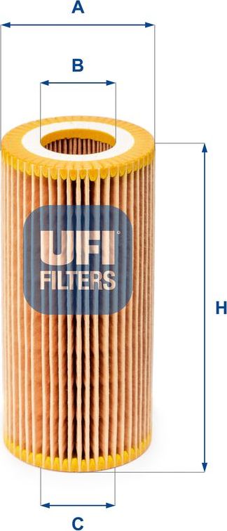 Масляный фильтр UFI. Артикул 25.041.00