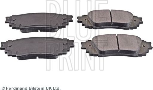 Тормозные колодки Blue Print. Артикул ADT342227