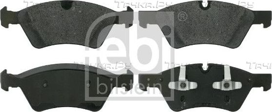 Тормозные колодки Febi Bilstein. Артикул 16621