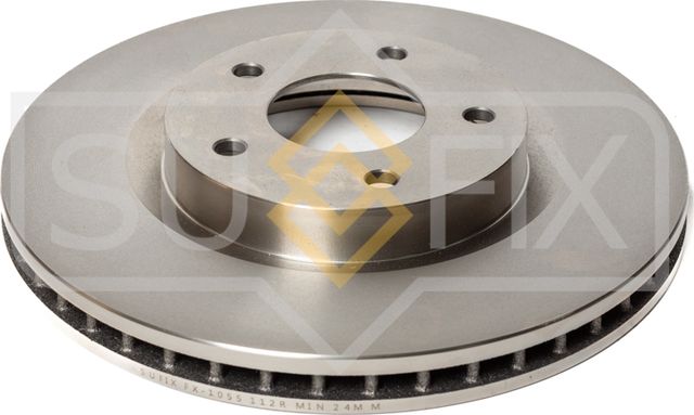 Диск тормозной передний Nissan Juke 2010-, X-Trail 2001-, Rogue 2007-, Renault K (Sufix). Артикул FX1055