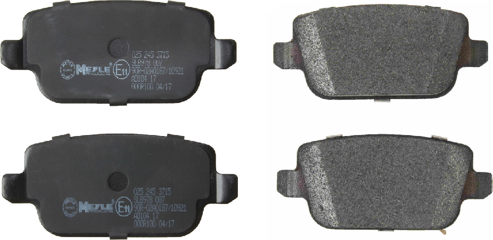 Тормозные колодки Meyle Original. Артикул 025 245 3715