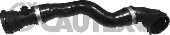 Патрубок радиатора (системы охлаждения) Cautex. Артикул 753654