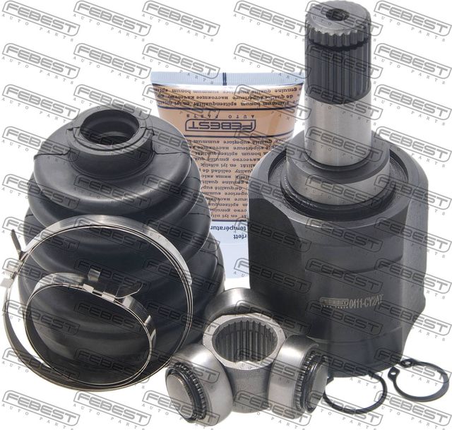 Шрус внутренний (граната) Febest передний для Mitsubishi Lancer X 2008-2017. Артикул 0411-CY2AT