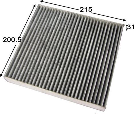 Салонный фильтр JS Asakashi. Артикул AC0139C