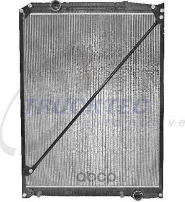 Радиатор охлаждения двигателя Trucktec Automotive. Артикул 01.40.096