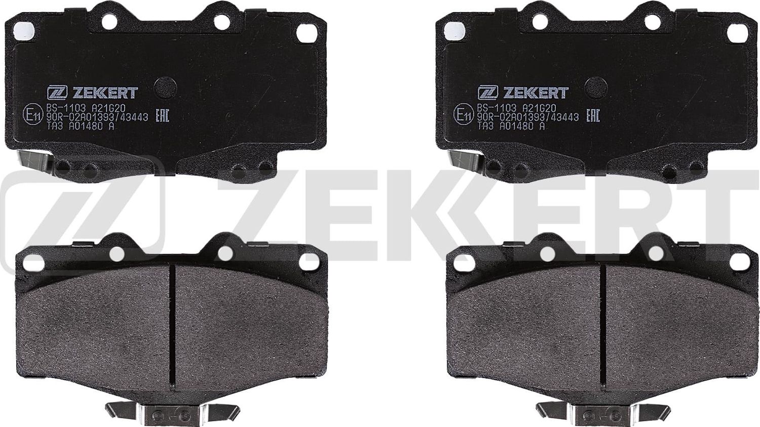 Тормозные колодки Zekkert. Артикул BS-1103