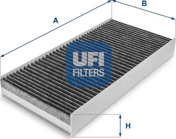 Салонный фильтр UFI. Артикул 54.160.00
