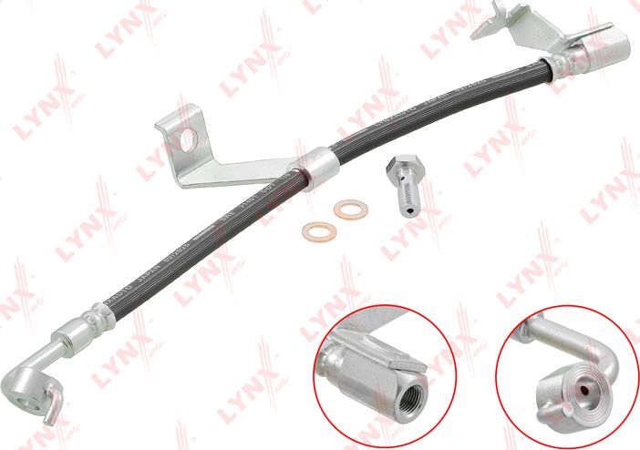 Тормозной шланг LYNXauto. Артикул BL-4322