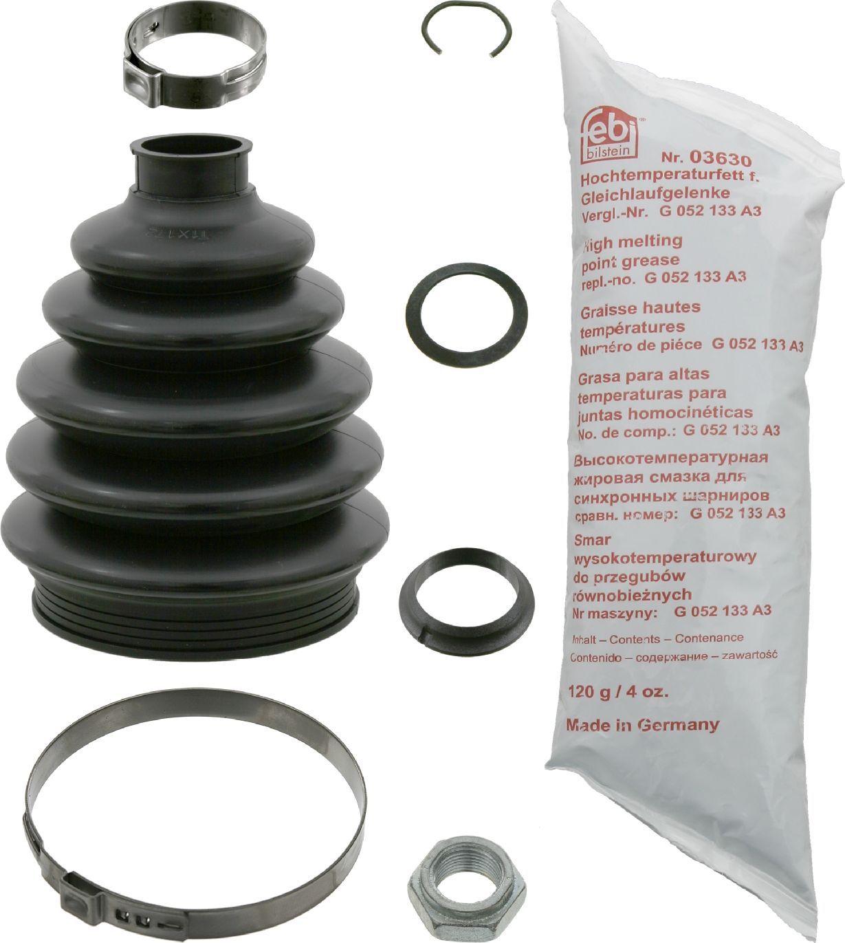 Пыльник ШРУСа наружный Febi Bilstein (термопласт). Артикул 08022