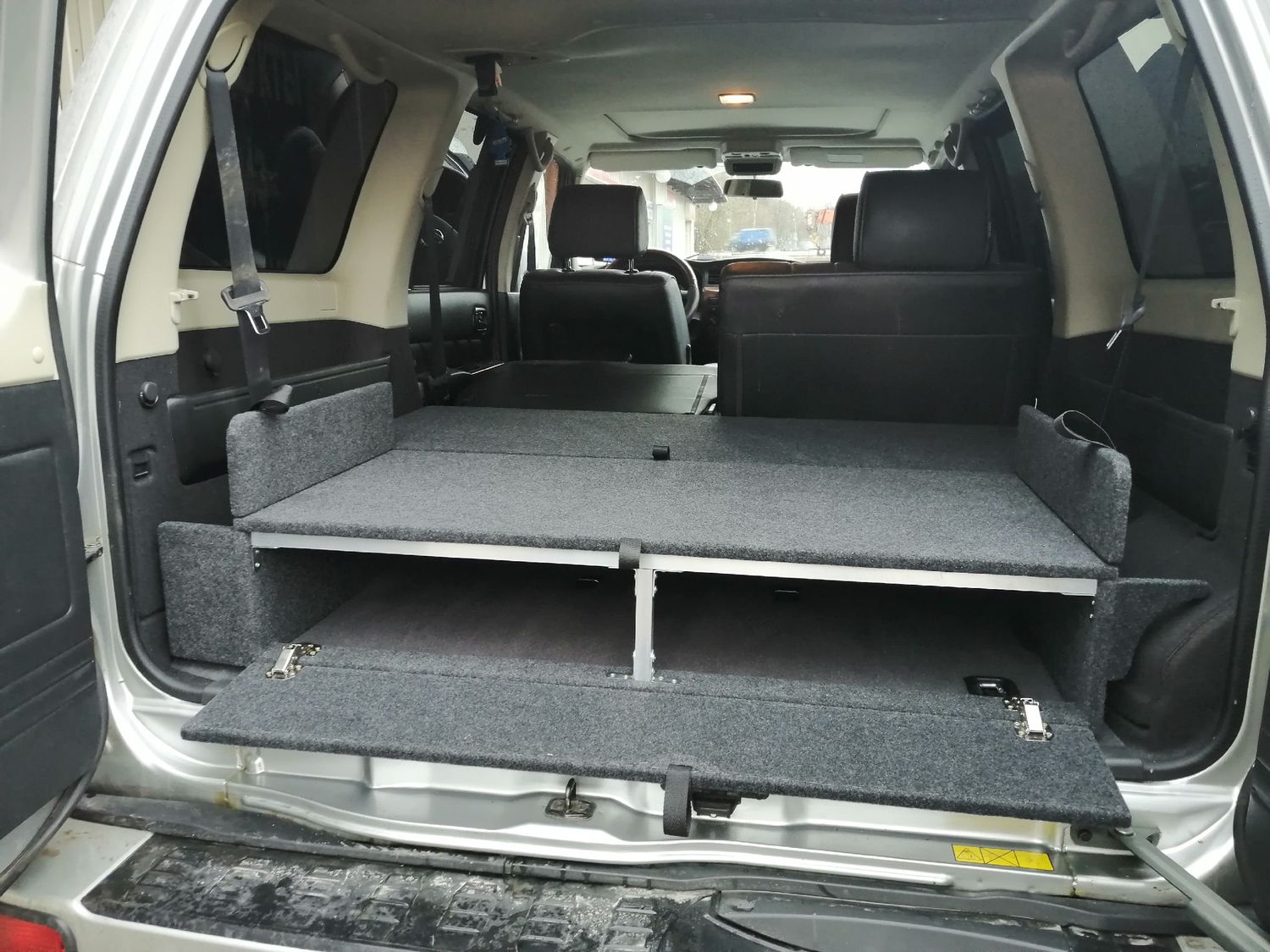 Органайзер РИФ Стандарт+ в багaжник Nissan Patrol Y61 1997-2013. Артикул ORG-NissY61-ST+