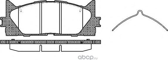 Тормозные колодки RoadHouse. Артикул 21233.00