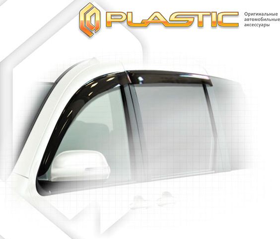 Дефлекторы СА Пластик для окон (Classic полупрозрачный) Toyota Sienta 2003-2015. Артикул 2010030305295