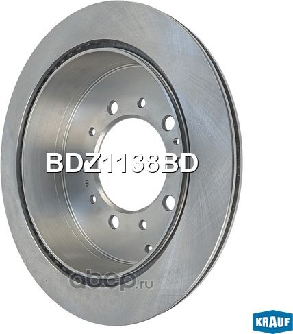 Диск тормозной Krauf. Артикул BDZ1138BD