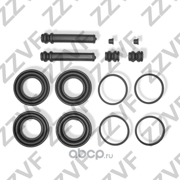 РЕМКОМПЛЕКТ СУППОРТА ТОРМОЗНОГО ПЕРЕДНЕГО MAZDA CX 7 (07-...), CX 9 (07-...) (Zzvf). Артикул ZVCER153