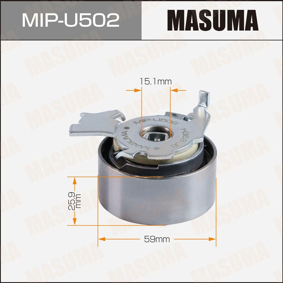 Ролик натяжной ремня ГРМ, LD9 (Masuma). Артикул MIPU502