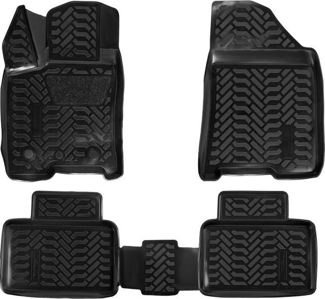 Коврики Airline 3D с высоким бортиком для салона Lada Vesta 2015-2026. Артикул ACM-PS-07