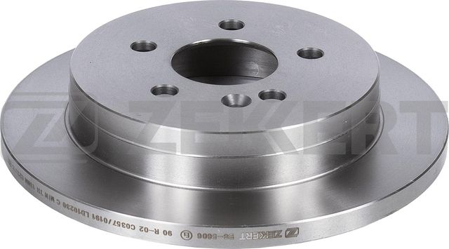 Тормозной диск Zekkert задний для Mercedes-Benz M-Класс I (W163) 1998-2000. Артикул BS-5606