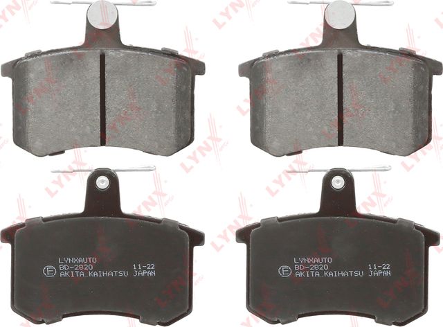 Тормозные колодки LYNXauto задние для Lancia Thema I 1984-1994. Артикул BD-2820